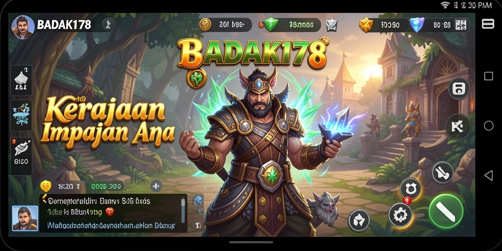 Tampilan gameplay menawan BADAK178 dalam membangun bisnis.