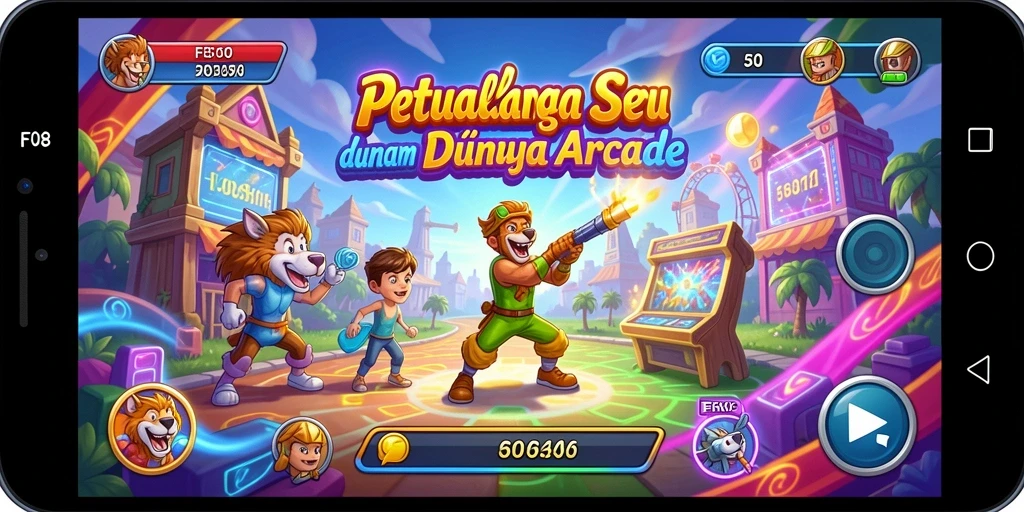 Gameplay F08 dengan grafis menawan dan aksi seru.