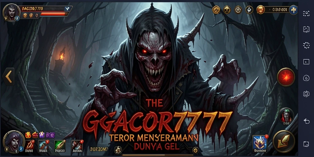Gameplay menegangkan GACOR777 dengan suasana horor yang mencekam.