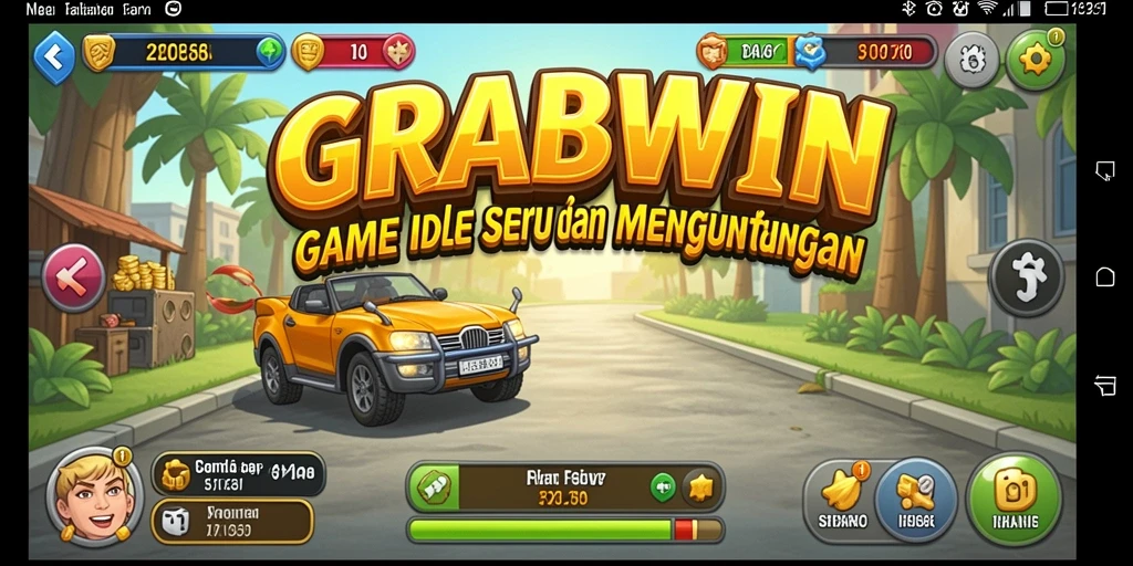 Tampilan gameplay <strong>GRABWIN</strong> yang menarik dan interaktif.