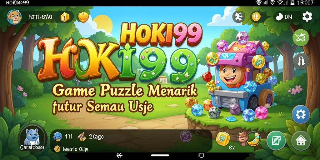 Tangkapan layar gameplay HOKI99 menampilkan tantangan puzzle yang menarik.