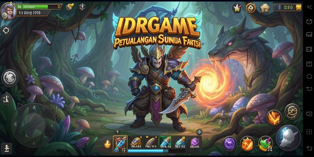 Gameplay seru di dunia petualangan yang menakjubkan.