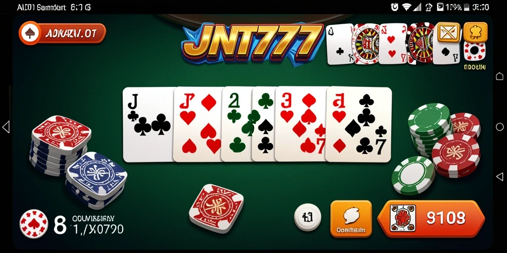 Tampilan gameplay JNT777 yang memikat dan interaktif.