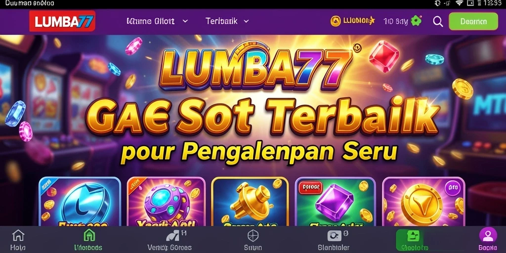 Screenshot gameplay LUMBA77 menunjukkan suasana slot yang mengasyikkan.