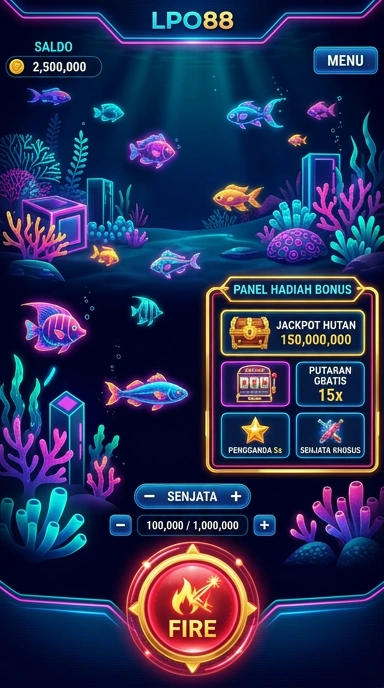 Screenshot fitur unggulan di aplikasi lpo88.